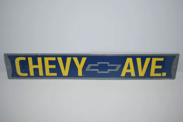 CHEVY AVE EMBOSSED Metal Street Sign $18.95 - PicClick