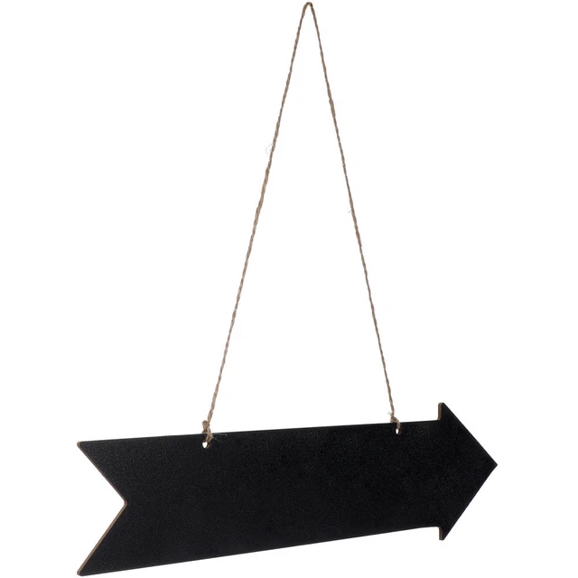 Lavagnetta Di Ardesia Double-Face - Cancellabile, Con Cordoncino Per Appendere - Foto 5