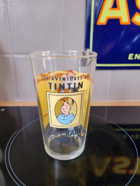 Verre à Moutarde Amora Tintin 1994 – Le Crabe Aux Pinces D'Or – Édition Collector