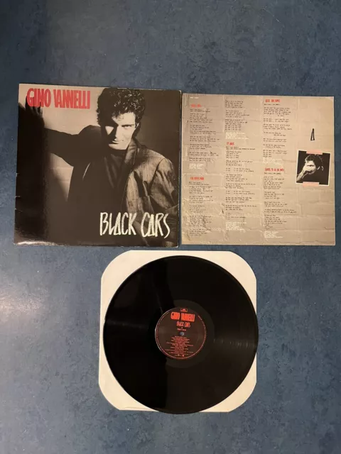 Gino Vannelli-Black Cars LP Vinyl Record-PDS 1 6415