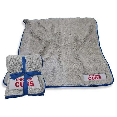 Logo Brands Logo Chair 506-25F-1 MLB Chicago Cubs Frosty Fleece Blanket