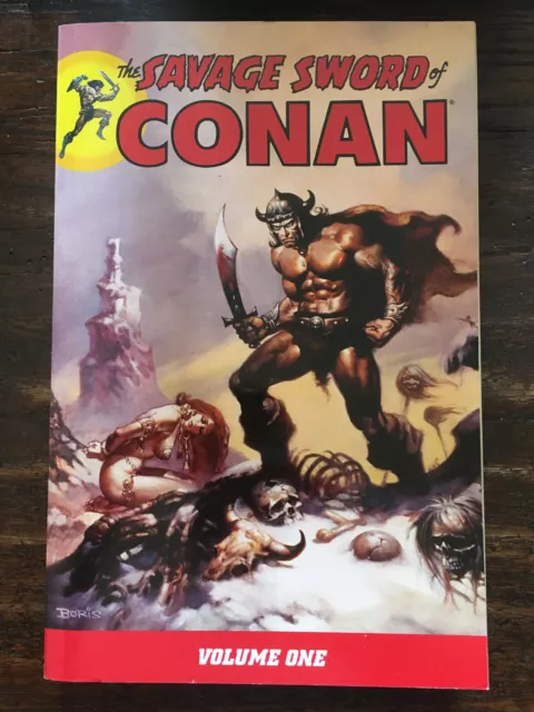 The Savage Sword of Conan, Volume 1 (Anglais) Broché