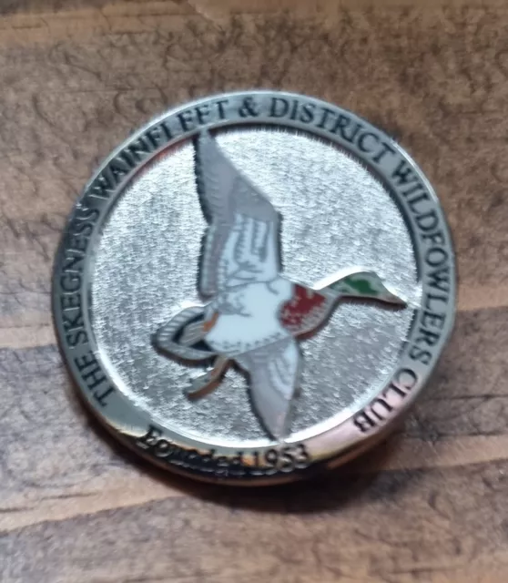 Skegness Wainfleet & District Wildfowlers Club Badge Wagbi Basc