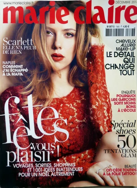 Marie-Claire 2013: Scarlett Johansson _ Guillaume Gallienne _ Alta Costura _