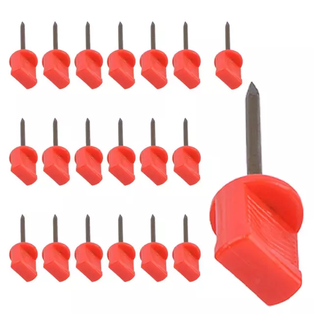 20x Archery Target Pins Bow and Arrow Accessories Eva Foam Metal Not Easy to