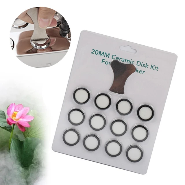 10 Dischi Nebulizzatore A Ultrasuoni 20mm - Ricambio Per Umidificatori - Foto 9