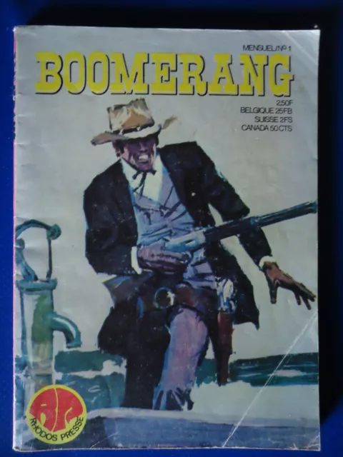 BOOMERANG n° 1 - RHODOS PRESSE 1974