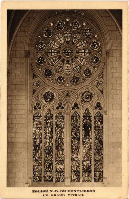 CPA Montlignon Eglise Le Grand Stained Glass (1319289)
