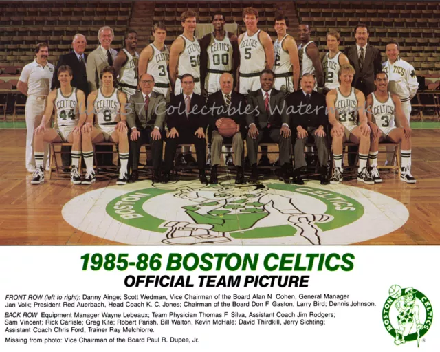 Larry Bird & Kevin Mchale Boston Celtics Photo (Aafc033)