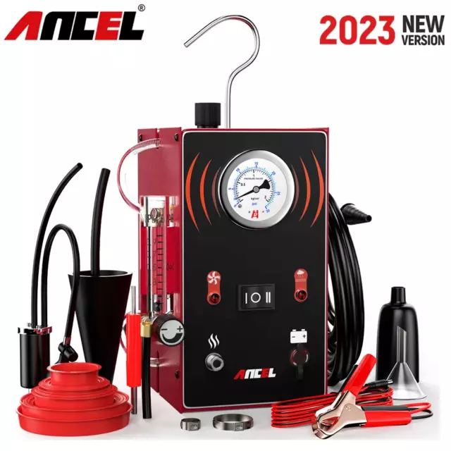 ANCEL S300 Smoke Machine Automotive EVAP Leak Detector Tester Fuel Pipe Vacuum