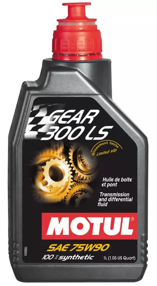 Motul Gear 300 Ls 75W-90 Olio Trasmissioni Differenziale Auto Competizione 1L Di