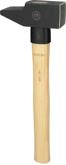 KS TOOLS Schlosserhammer, Hickory-Stiel, französische Form, 1000g