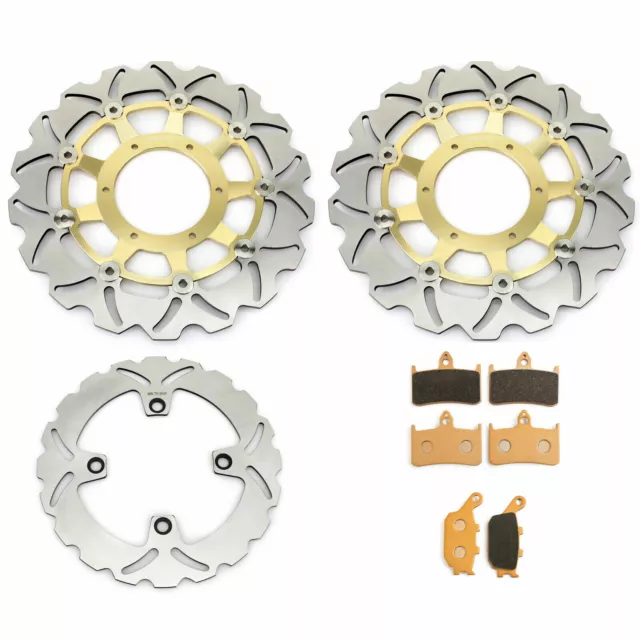 Disques de frein Arrière Avant et Plaquettes pr Honda CB 900 F HORNET 919 02-05