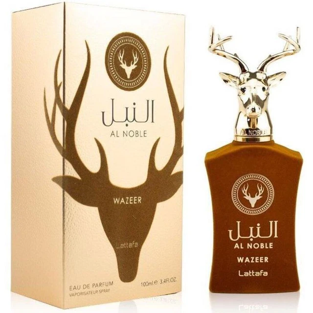 Al Noble Wazeer By Lattafa Profumo Arabo Fragranza Orientale Unisex 100ml Spray