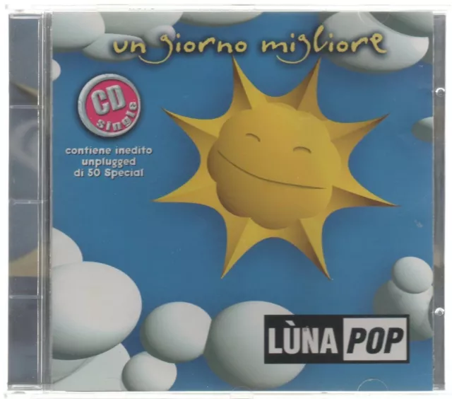 LUNAPOP LUNA POP CESARE CREMONINI UN GIORNO MIGLIORE CD SINGOLO cds