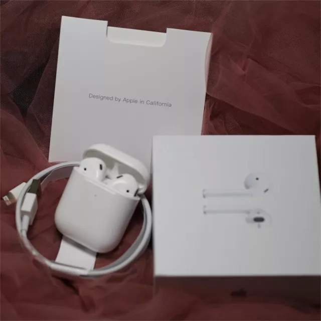 Apple AirPods 2nd Generation With Earphone Earbuds & Wireless Charging Box