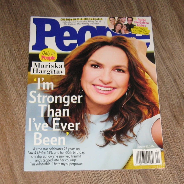 PEOPLE 2024 MAGAZINE Mariska Hargitay DAN LEVY Alaqua Cox BOY