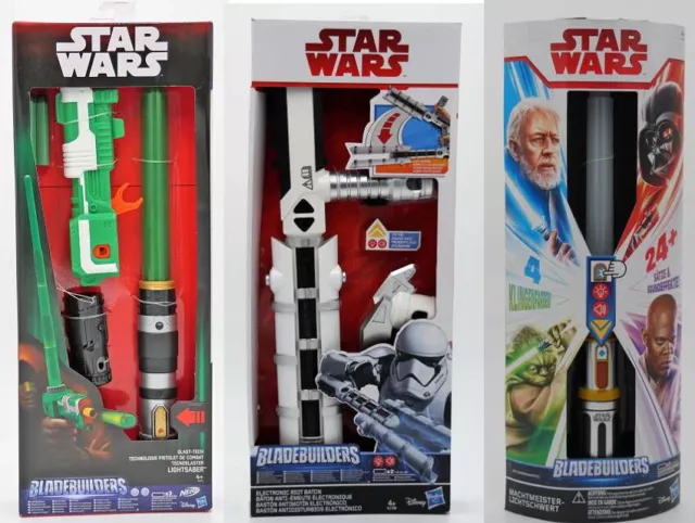 - Lichtschwert Lightsaber Star Wars Hasbro-Bladebuilders Aussuchen: