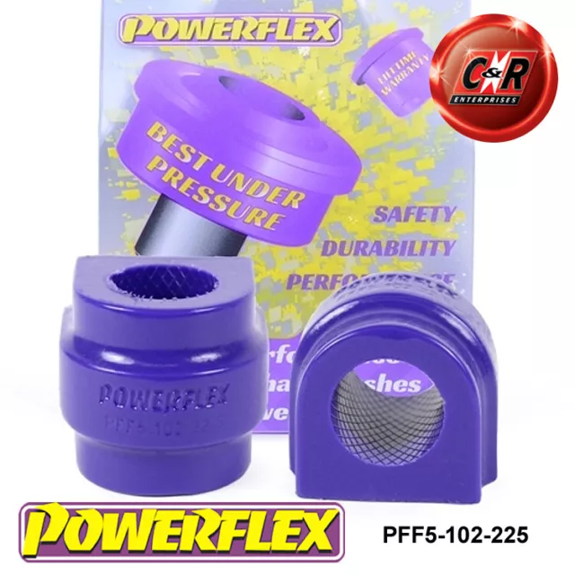 Bush Powerflex FrRoll Barra 22,5 mm per Mini Roadster R59 2012 -2015 PFF5-102-225