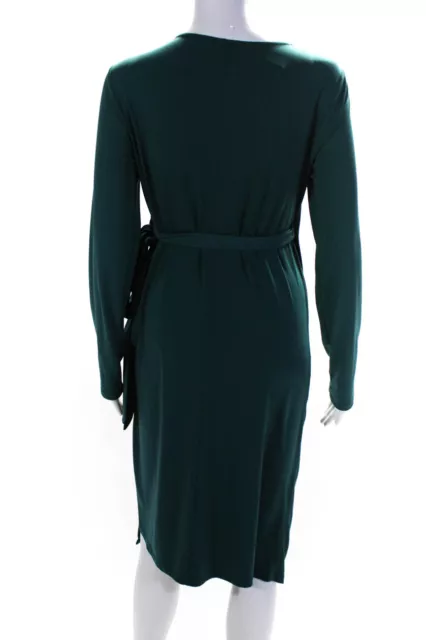 Rosie Pope Womens Green Emerald Wrap Maternity Dress Size 6 14184578 3