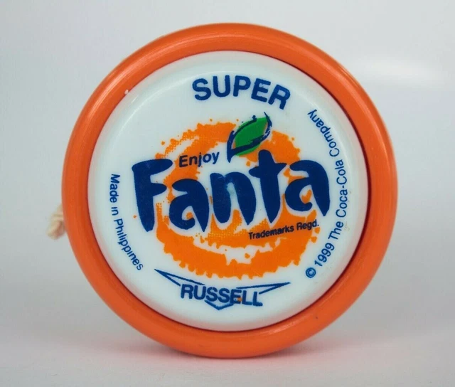 Fanta Yo-Yo SUPER Russell Spinner Toy 1999 Philippines Original YoYo Coke