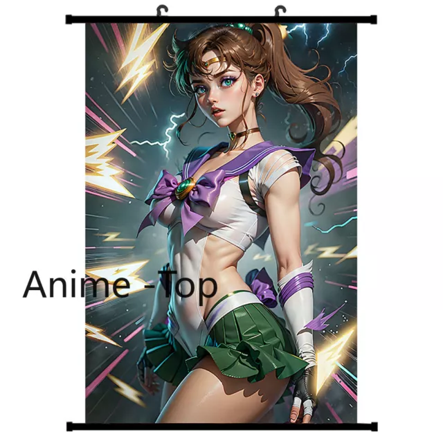 Pop Anime Game Poster Role Sailor Jupiter Wall Scroll Poster 40x60cm Home Decor