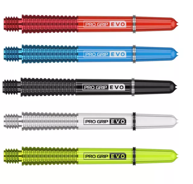 Target Pro Grip / Pro Grip EVO Aluminium with Nylon Top Dart Stems / Shafts