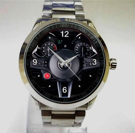 New item!!! alfa-romeo-stelvio-steering-wheel sport metal watch New item!!! alfa-romeo-stelvio-steering-wheel sport metal watch