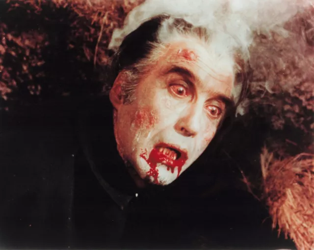 Christopher Lee Photo Movie 8x10 Dracula A.D. 1972   *P129c