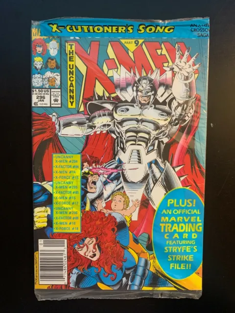 The Uncanny X-Men #296 - Jan 1993 - Vol.1 - Polybagged       (1492)