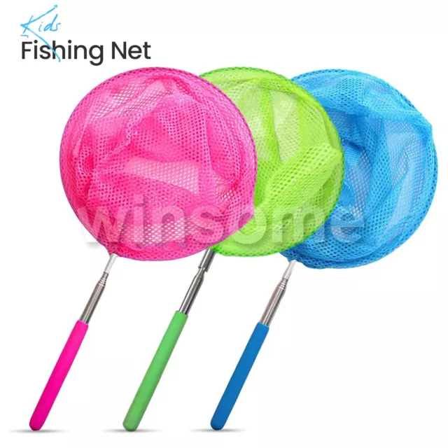 EXTENDABLE FISHING NET Fishing Nets Small Fishing Net Fish £7.48 - PicClick  UK