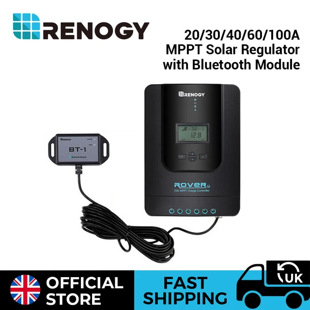 Rover Li 20 A MPPT Solar Charge Controller Renogy