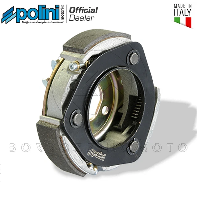Embrayage Centrifuge Polini 3G FOR RACE D.120 Pour Yamaha Cygnus X 125i 4T - Réf 249.064, Neuf Sous Blister