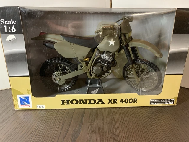 1/6 12 inch NewRay HONDA XR400 SWAT 465377 | eBay
