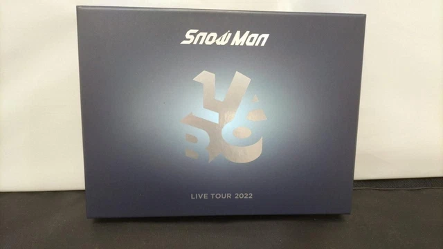 MENT RECORDING DVD Snow Man LIVE TOUR 2022 Labo. Used £83.10