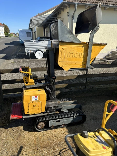 Hinowa HP 1100 D Minidumper Kettendumper Hochkipper Hatz Diesel