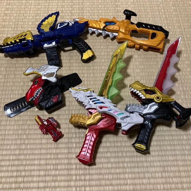 Lot De 5 Clés Ryusoulger – Ryusoul Keys – Power Rangers – DX – BANDAI – Japon