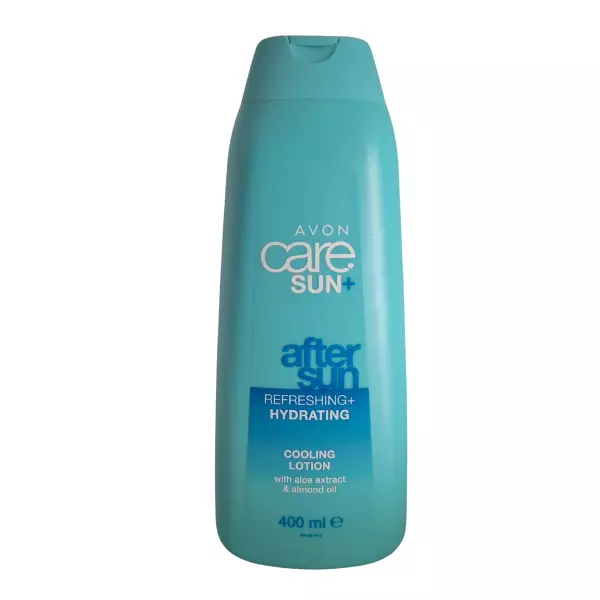 Avon Aftersun ~ Sun+ After Sun Cooling Lotion with Aloe & Almond Extract 400ml