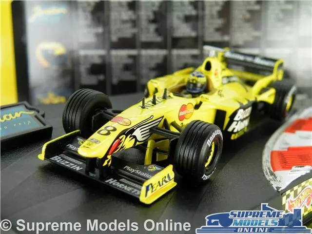 Jordan 199 F1 Formula One Model Car Heinz Frentzen Hotwheels 1:43 Scale 24839 K8