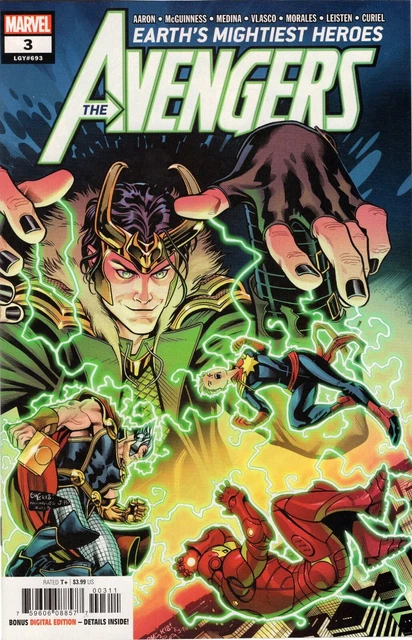 The Avengers Earths Mightiest Heroes # 3 Cover -A- I Always Combine Shipping