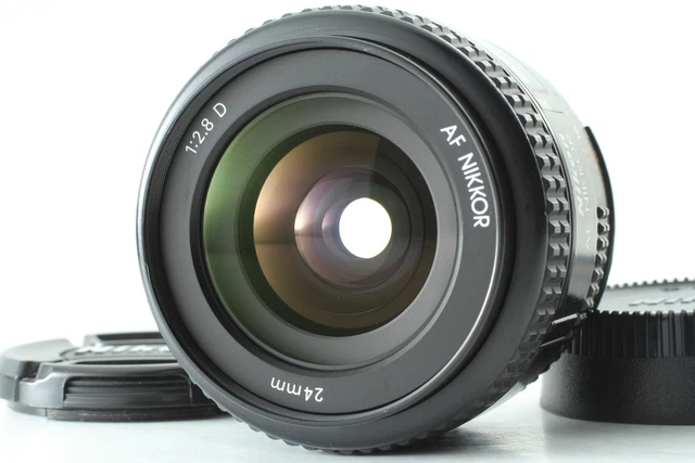 Tested [Near MINT Case] Nikon AF Nikkor 24mm f2.8 D Wide Angle Prime Lens JAPAN