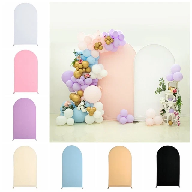 DOUBLESIDE ARCH BACKDROP Stand Cover Arched Shape Backdrop Cover ...