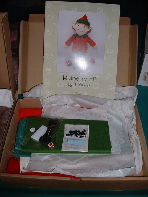COMPLETE BOX TO make soft toy with intructions and fabric as pictured £ ...