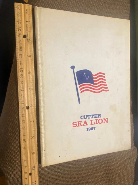 1967 Cutter Sea Lion Hardbound Book - Gilbert Verney - Dedicated To All Sailors