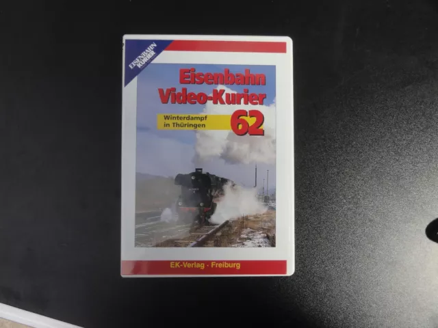 Eisenbahn Kurier Winterdampf In Thüringen  62 Dvd 8062