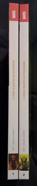 X lives / X deaths of Wolverine Tome 1 et 2 édition collector 3