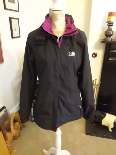 KARRIMOR TAHOE JACKET Ladies Black Size UK 10 REFR3 19.99 PicClick UK