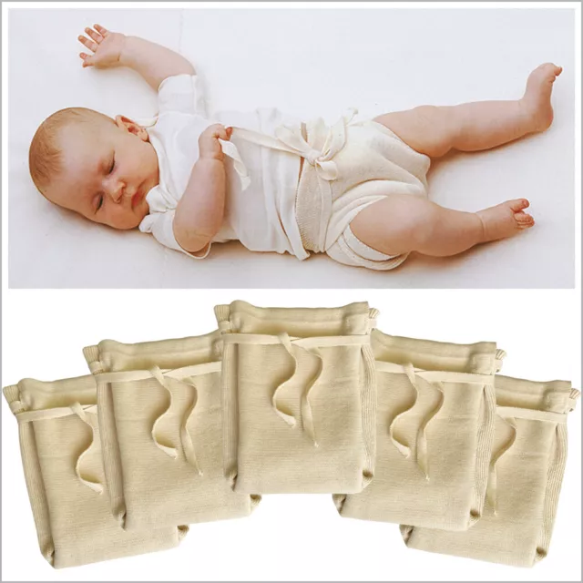 DISANA Fitted Cloth Diaper for Baby and Toddler, 100% Organic Cotton