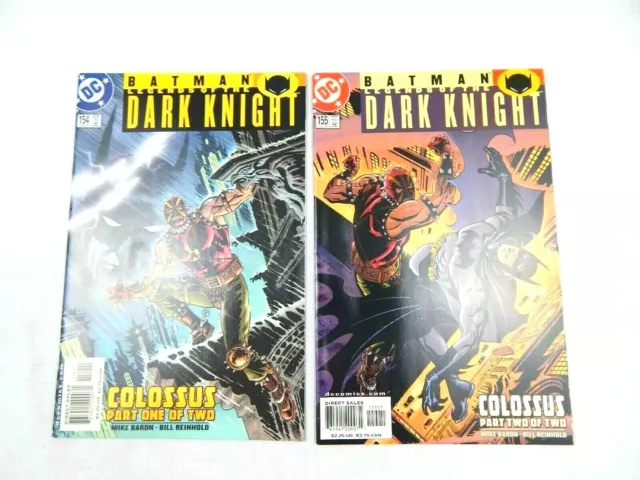 Batman Legends Of The Dark Knight Lot Of 2 DC Modern Age Comic Book Lot NM