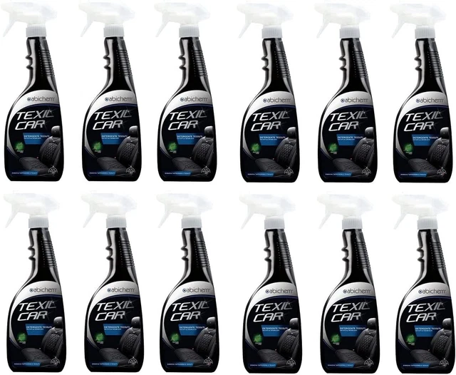 Abichem,Texil Voiture Détergent Tissus Argent Line.detergente Tissus,12pzX750ml